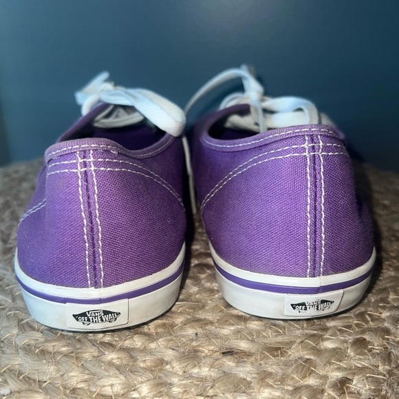 Vans Low Profile Purple Sneakers - Picture 5 of 8